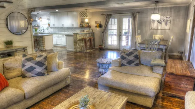 a kitchen with appliances cabinets and a counter top space
