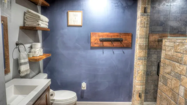 a workspace with furniture and a window