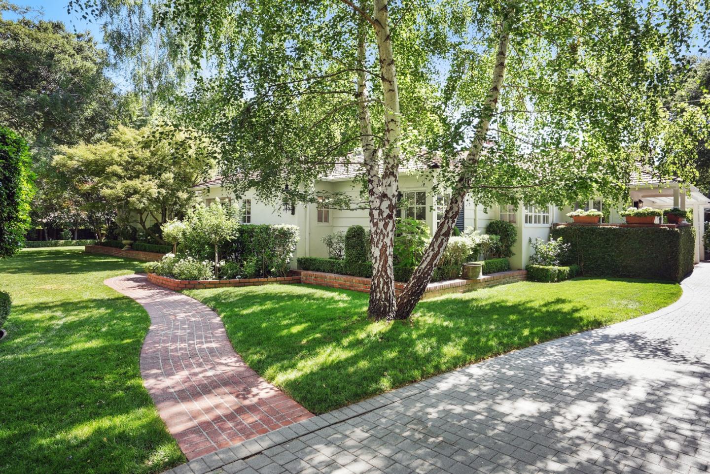 76 Catalpa Drive Atherton, CA 94027 - Photo 2 of 52 a view of a park with large trees