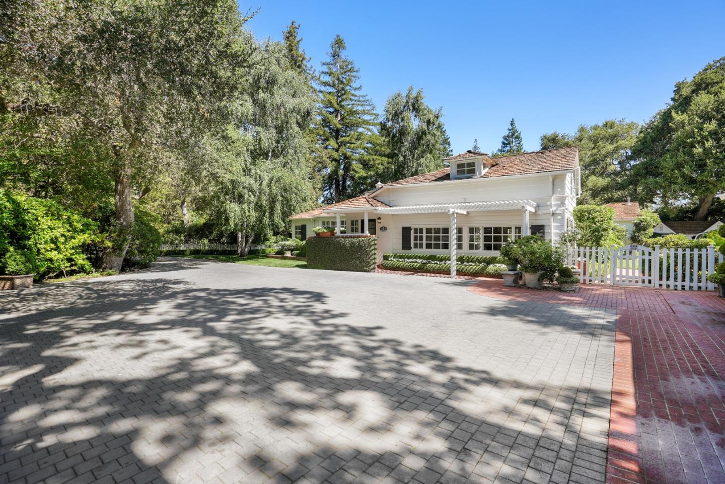 76 Catalpa Drive Atherton, CA 94027 - Photo 29 of 52 a view of house with outdoor space and yard