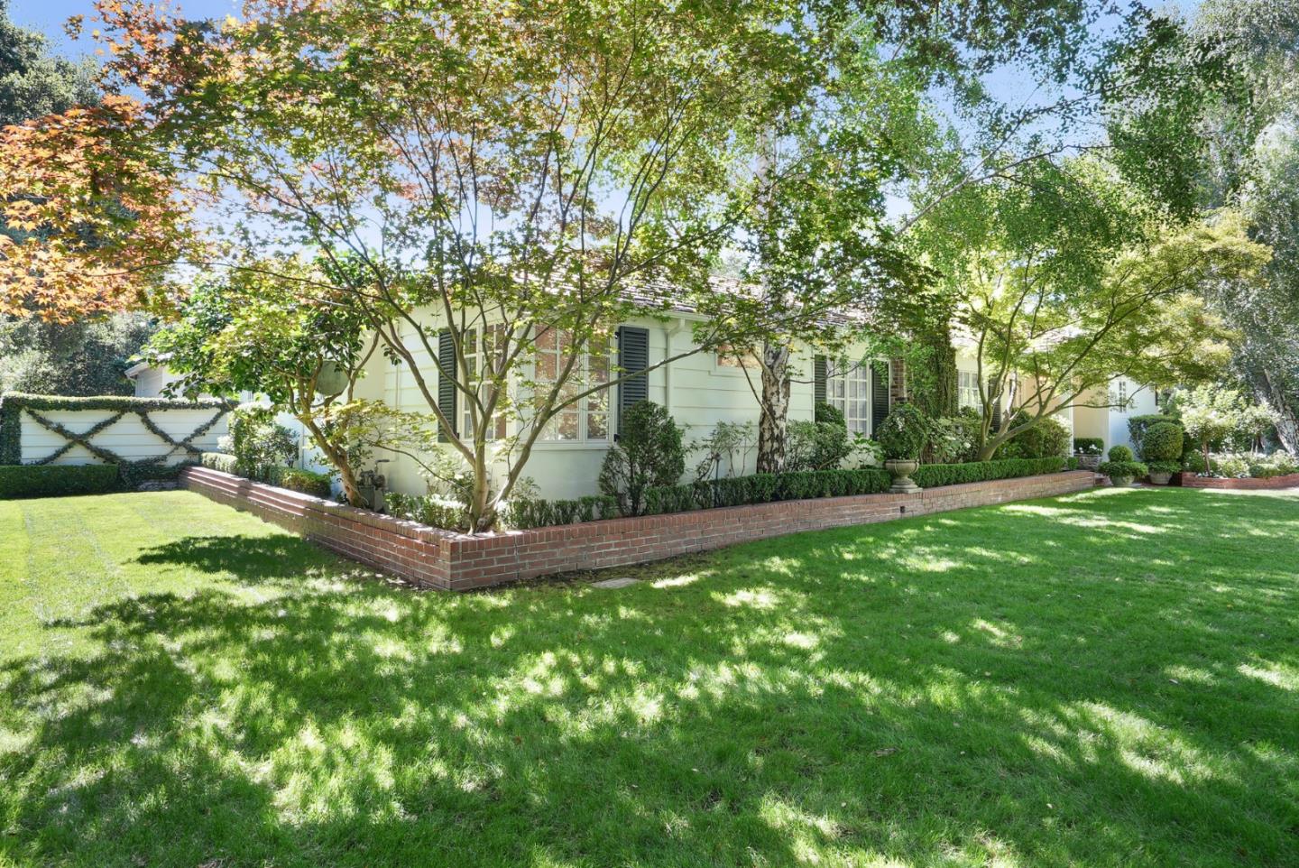 76 Catalpa Drive Atherton, CA 94027 - Photo 46 of 52 a view of yard with green space
