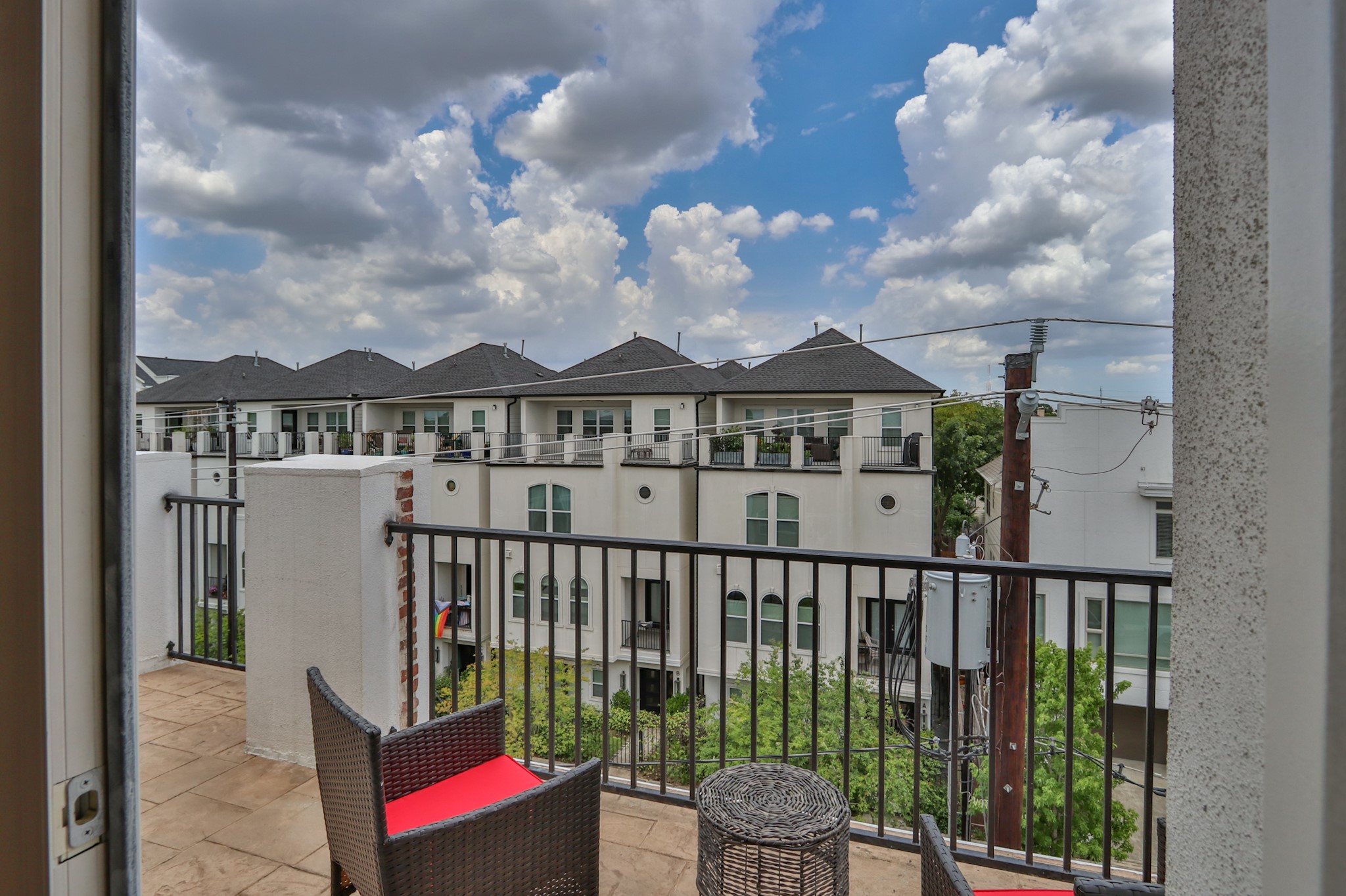 4114 Driscoll Street Houston, TX 77098 - Photo 42 of 50 a view of a houses with a balcony