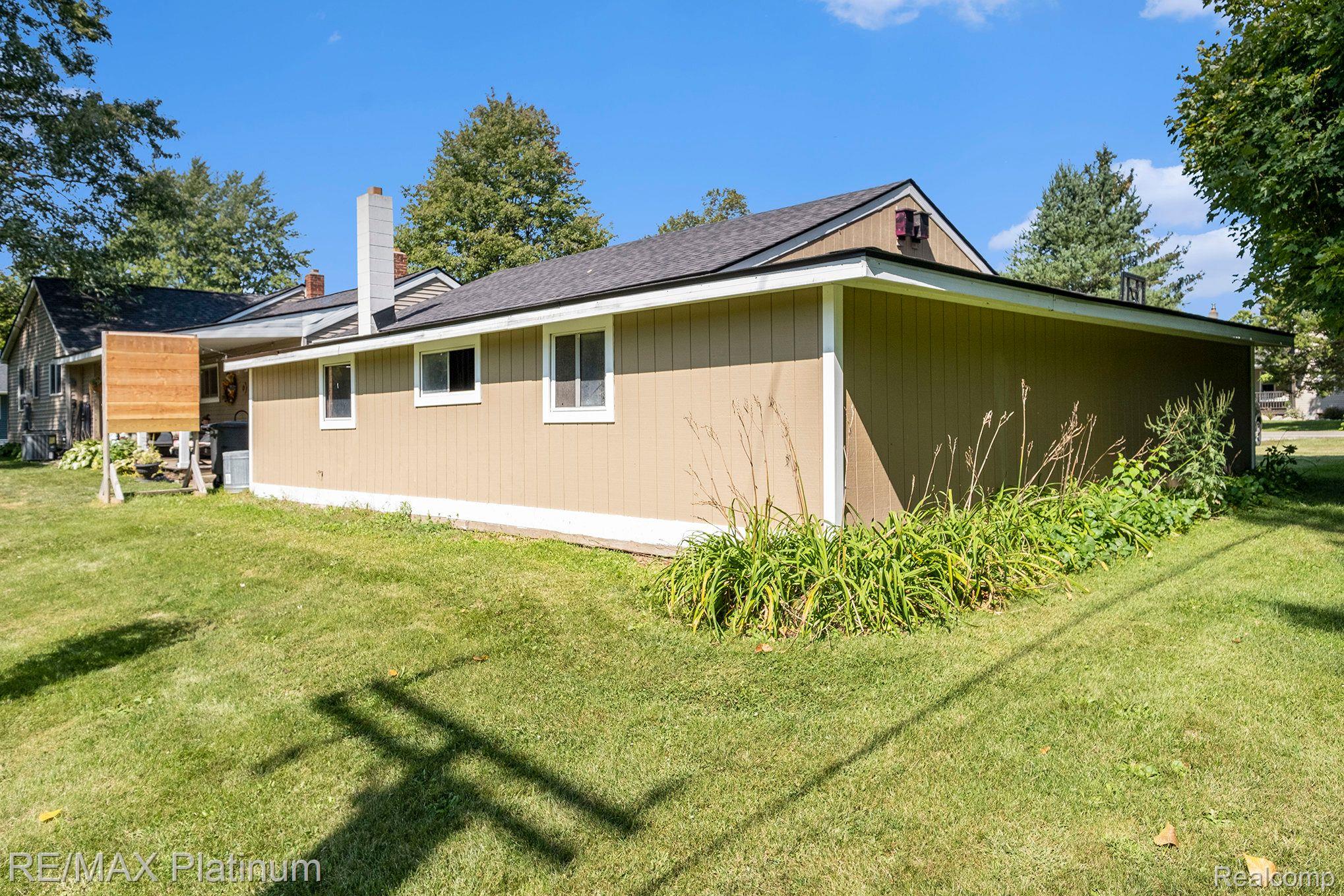 1720 Haines Road Lapeer, MI 48446 - Photo 26 of 28 Back exterior 2 car garage