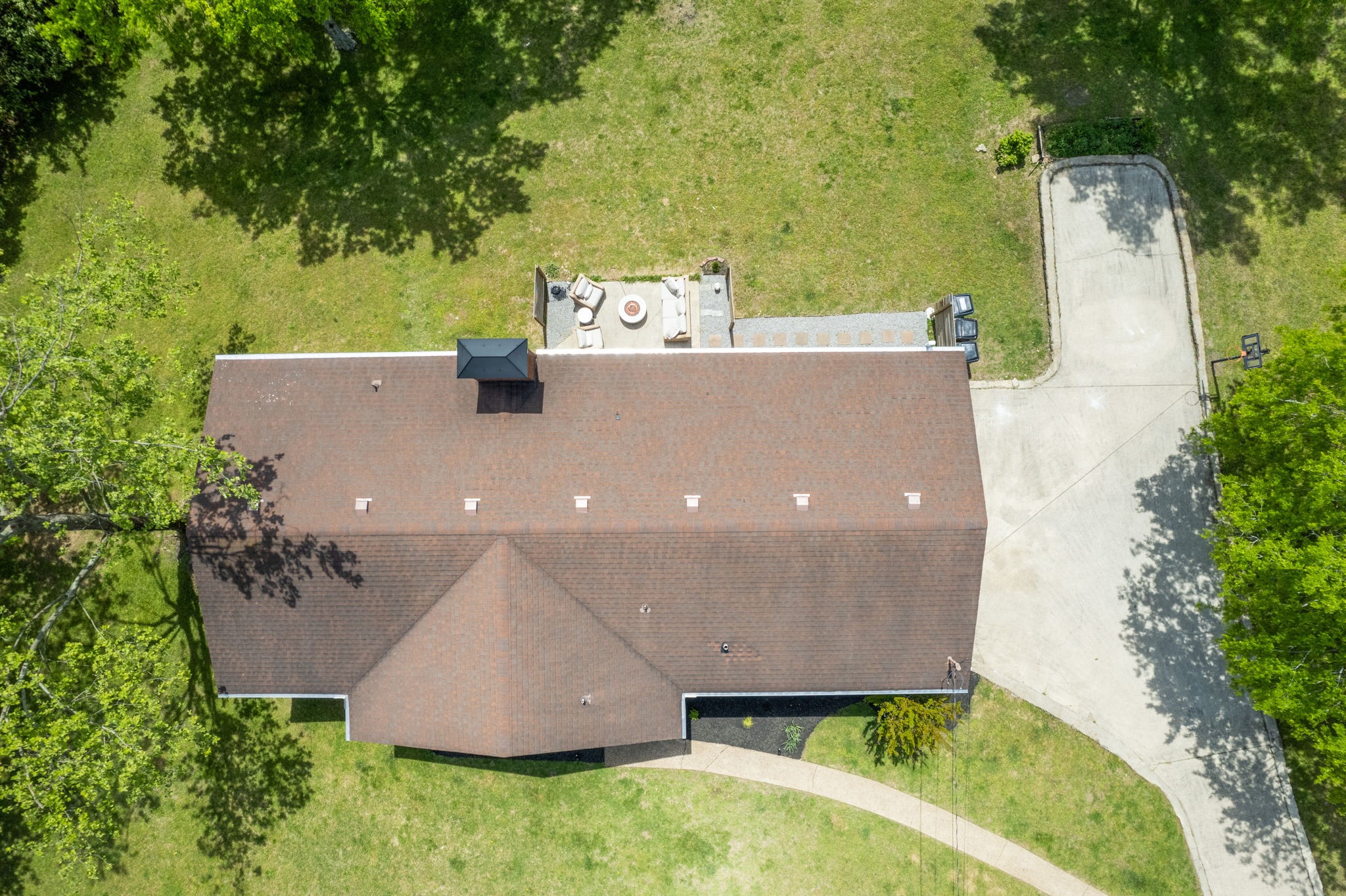 705 Vanoke Drive Madison, TN 37115 - Photo 31 of 40 an aerial view of a house with a yard and a large tree
