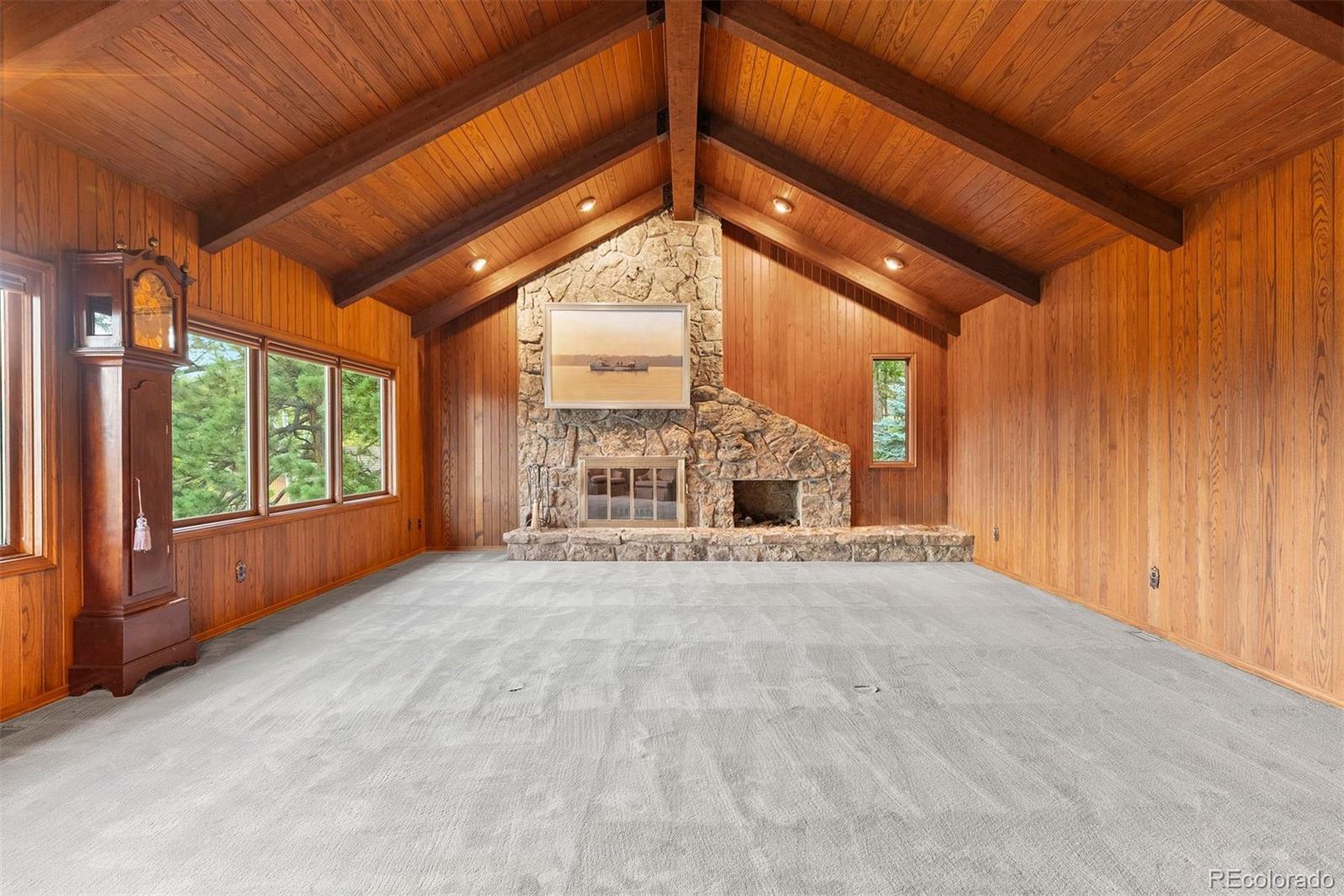 2851 Interlocken Drive Evergreen, CO 80439 - Photo 8 of 50 a view of an empty room with a window