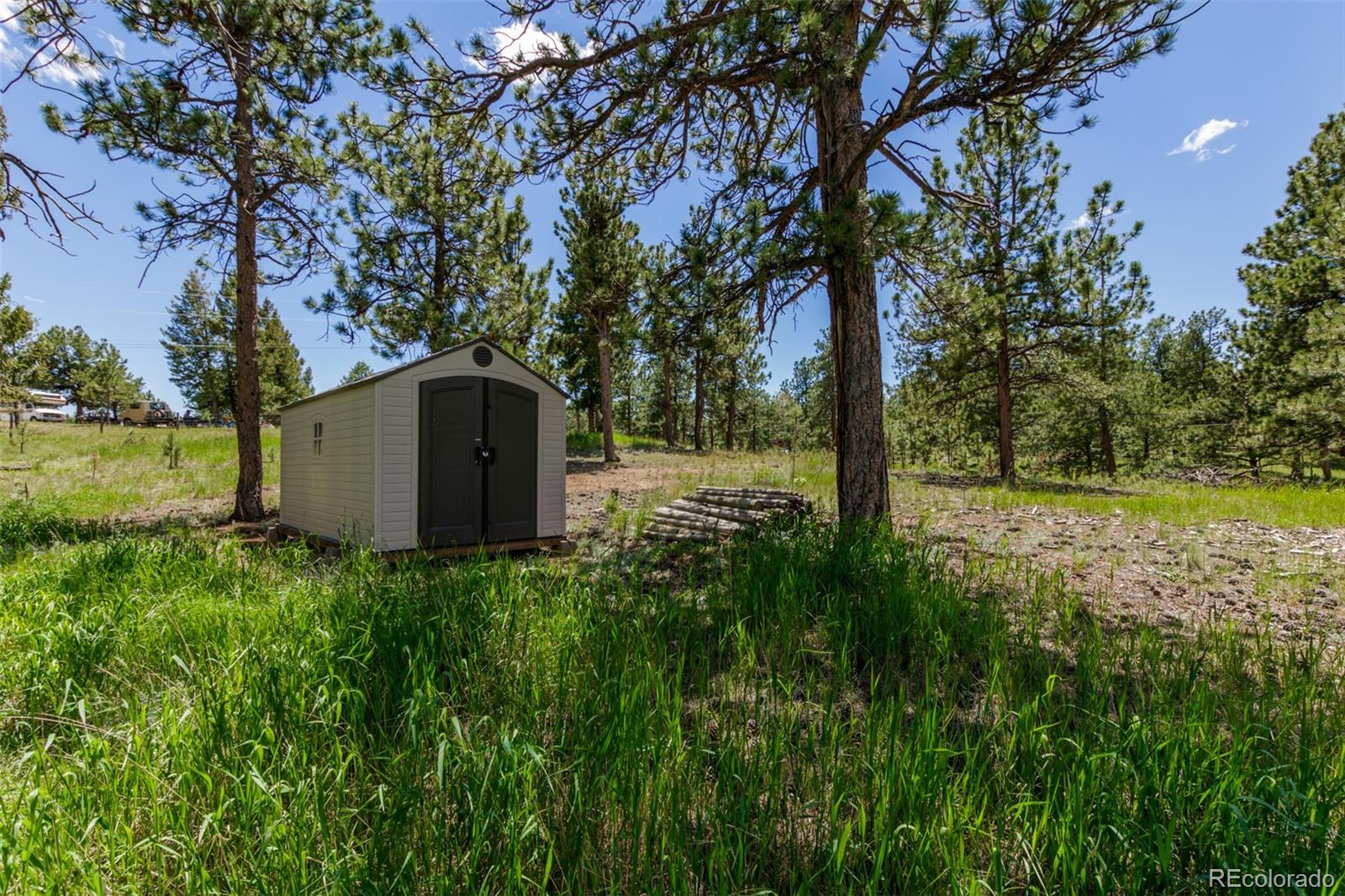 95 Double Tree Road Bailey, CO 80421 - Photo 29 of 40 a view of a back yard