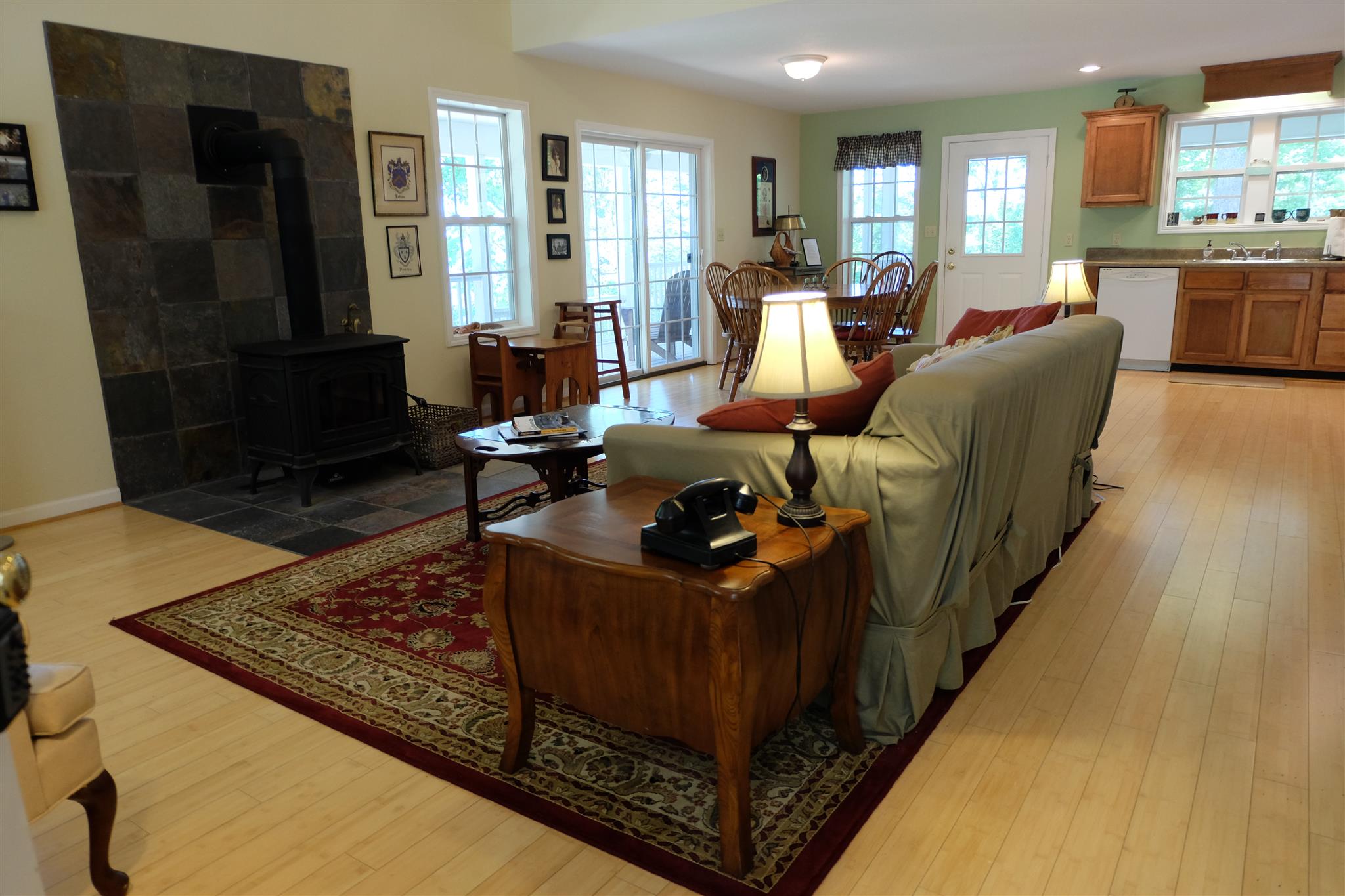 House comes fully furnished.