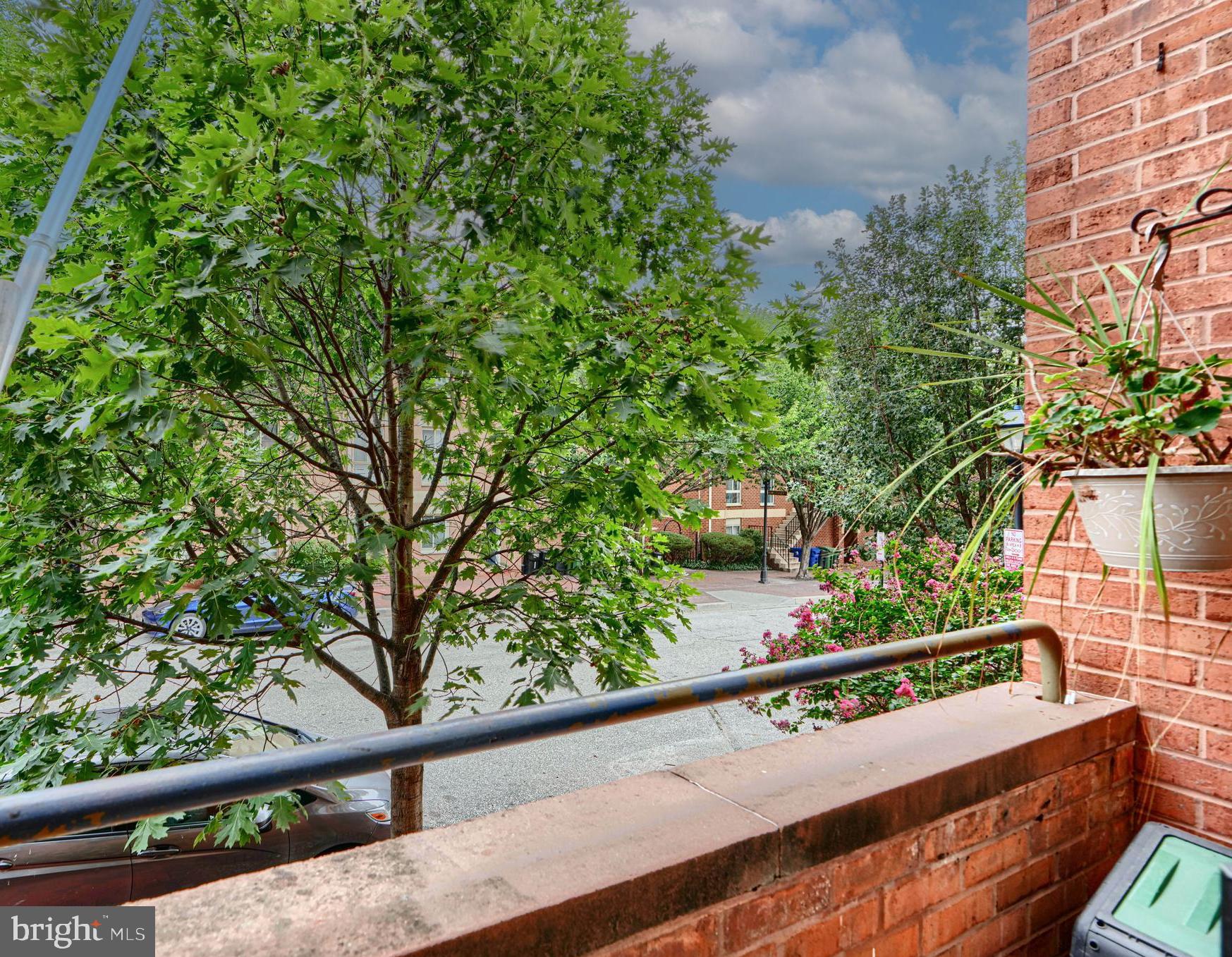 123 West Barre Street, Unit 103 Baltimore, MD 21201 - Photo 11 of 26 a view of a balcony with a tree