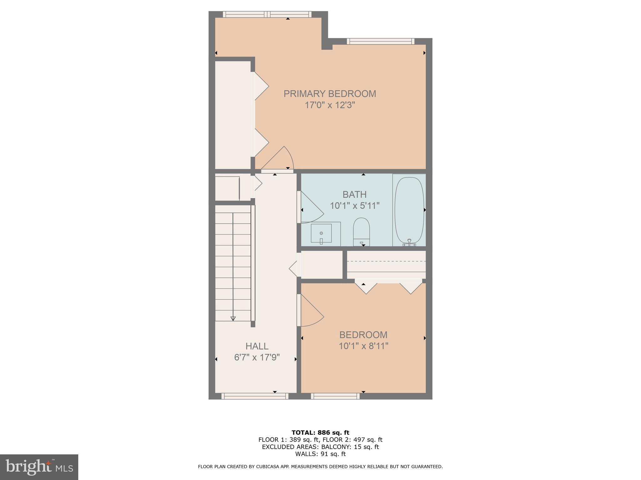 123 West Barre Street, Unit 103 Baltimore, MD 21201 - Photo 25 of 26 a picture of a bench in front of a wall