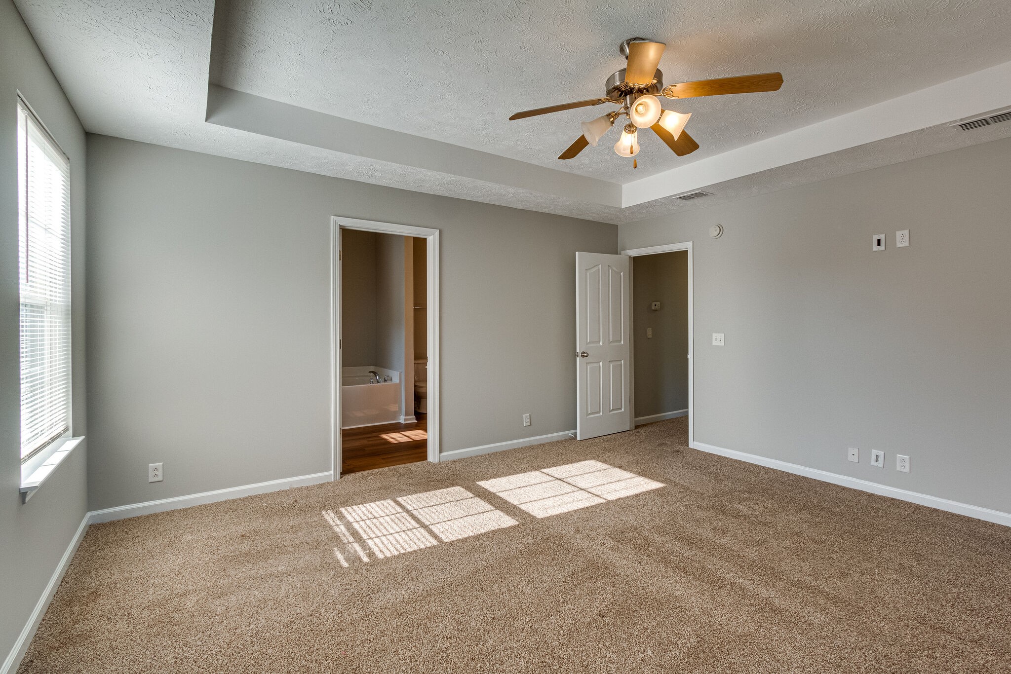 611 Buck Cherry Way Murfreesboro, TN 37128 - Photo 23 of 36 a view of a room with a chandelier fan and windows