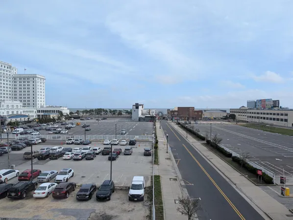 a view of a large building with a outdoor space