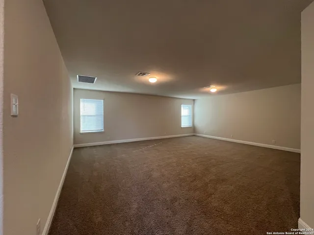 a view of empty room