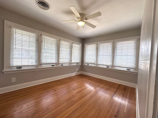 wooden floor in an empty room
