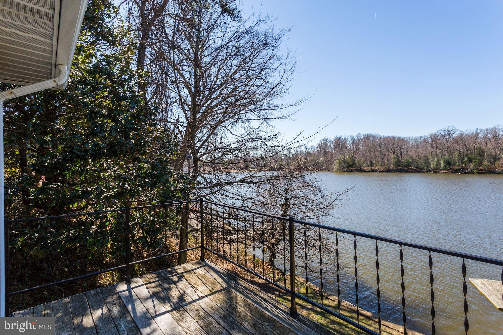 704 Stillwater Road Gibson Island, MD 21056 - Photo 22 of 30 View of Otter Pond from Deck