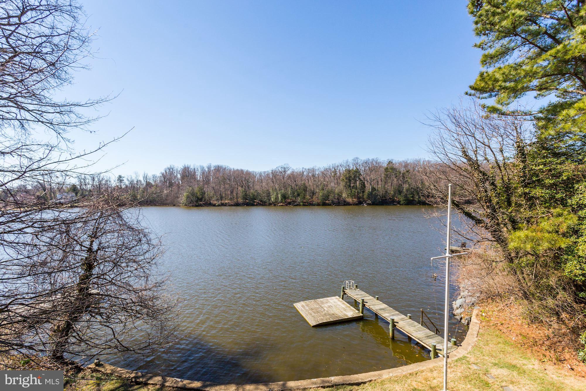 704 Stillwater Road Gibson Island, MD 21056 - Photo 23 of 30 View of Dock and Otter Pond