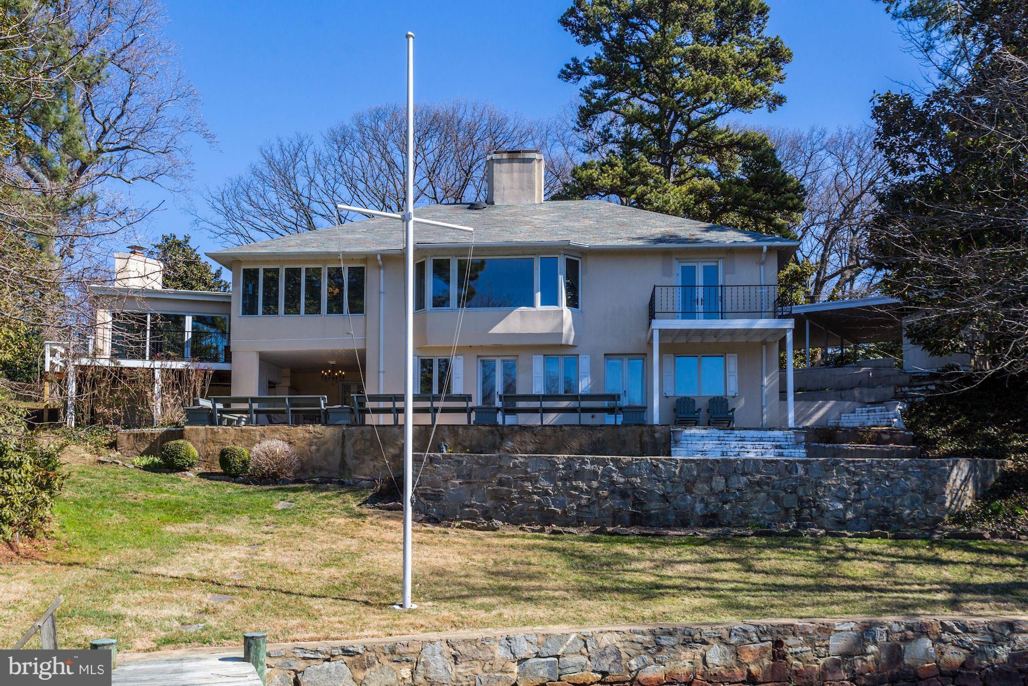 704 Stillwater Road Gibson Island, MD 21056 - Photo 29 of 30 Rear View of House