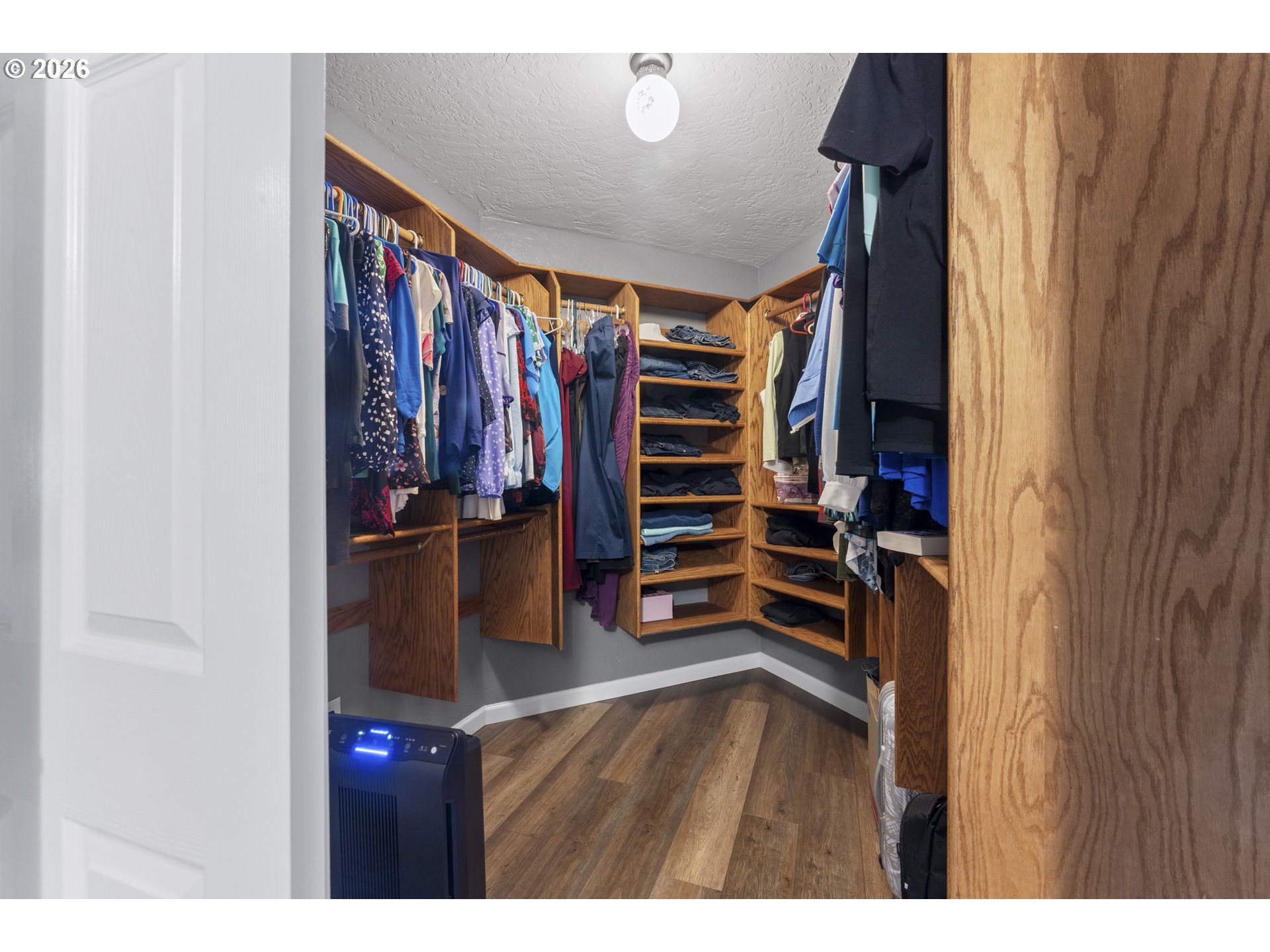 2453 Stephanie Lane North Bend, OR 97459 - Photo 17 of 48 a view of walk in closet with clothes and shoes