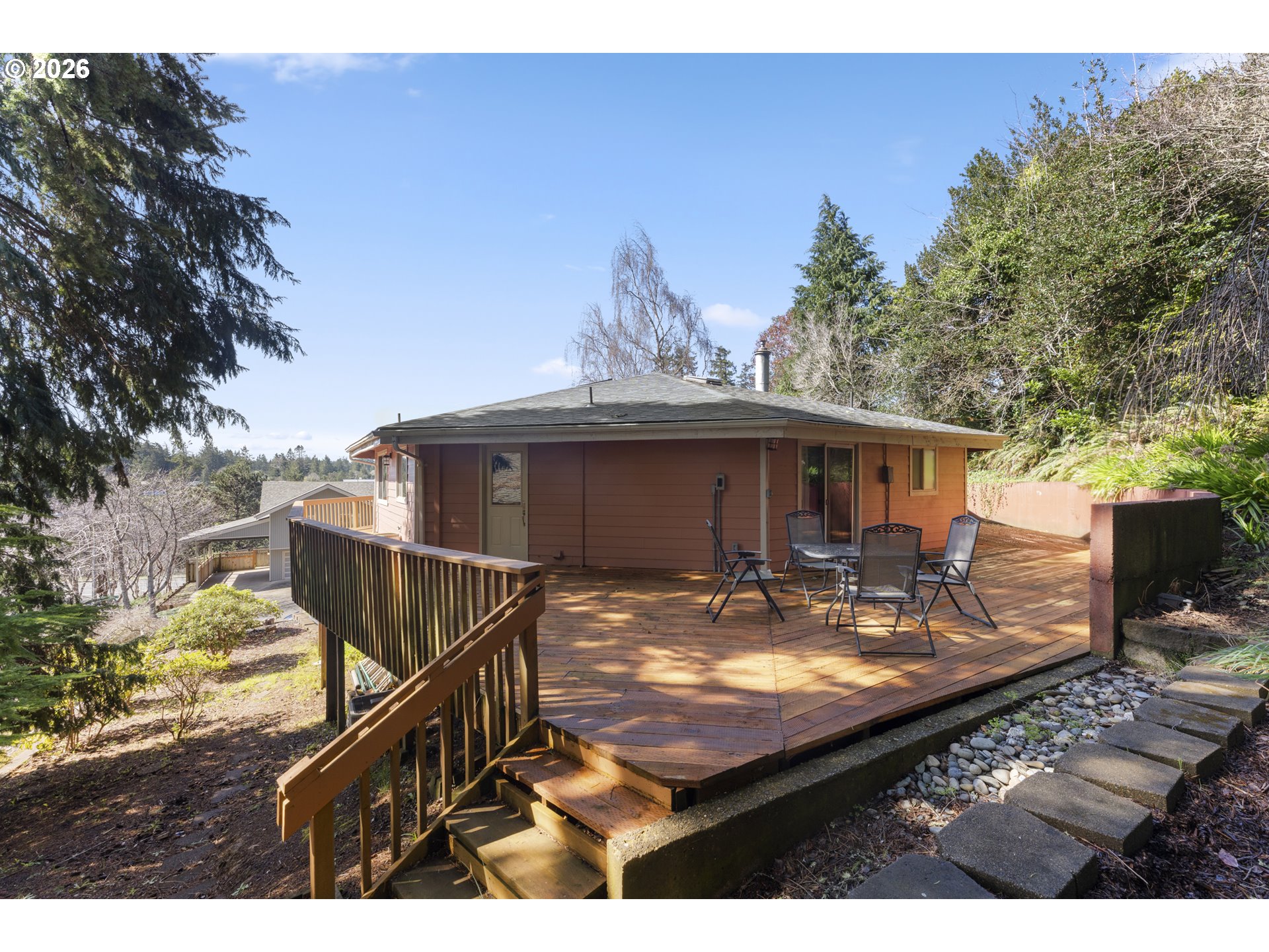 2453 Stephanie Lane North Bend, OR 97459 - Photo 39 of 48 a view of outdoor space yard and patio