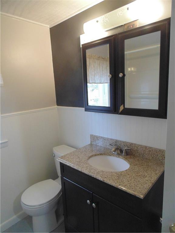 139 South Duffy Road Butler, PA 16001 - Photo 15 of 20 The vanity is less than a year old, and the mirrored cabinet door with the blemish is being replaced.
