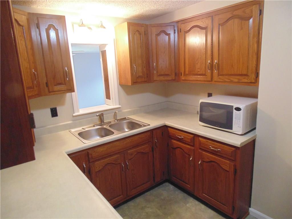 Another view of the kitchen and pass through.