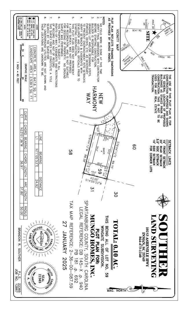 7250 New Harmony Way Inman, SC 29349 - Photo 3 of 3