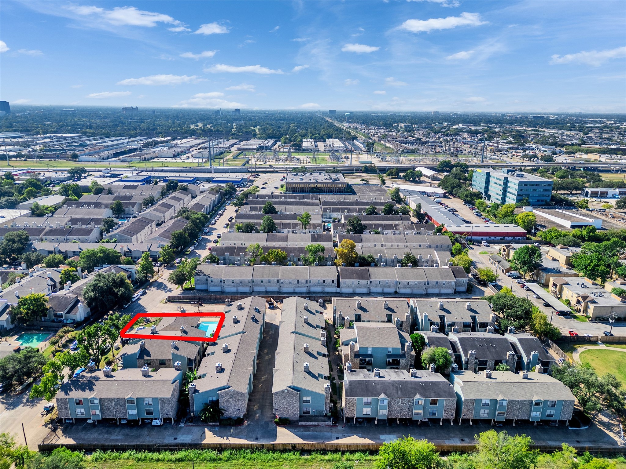 3764 Tanglewilde Street, Unit H8 Houston, TX 77063 - Photo 5 of 22 a view of a city