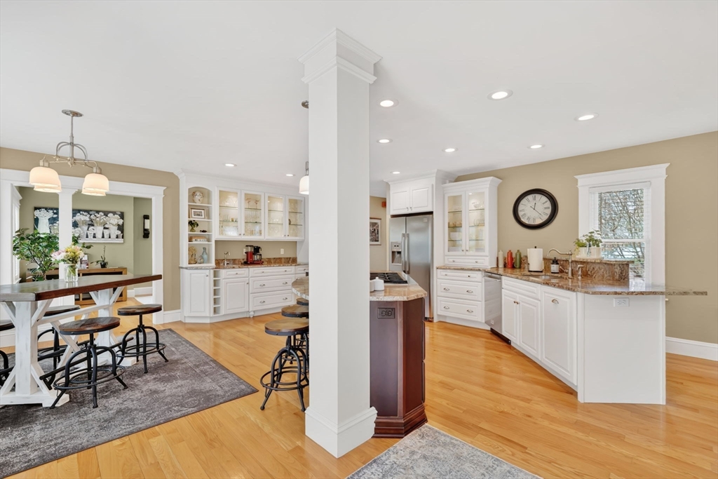 34 Main Street Wilbraham, MA 01095 - Photo 15 of 41 a large kitchen with lots of counter space and stainless steel appliances