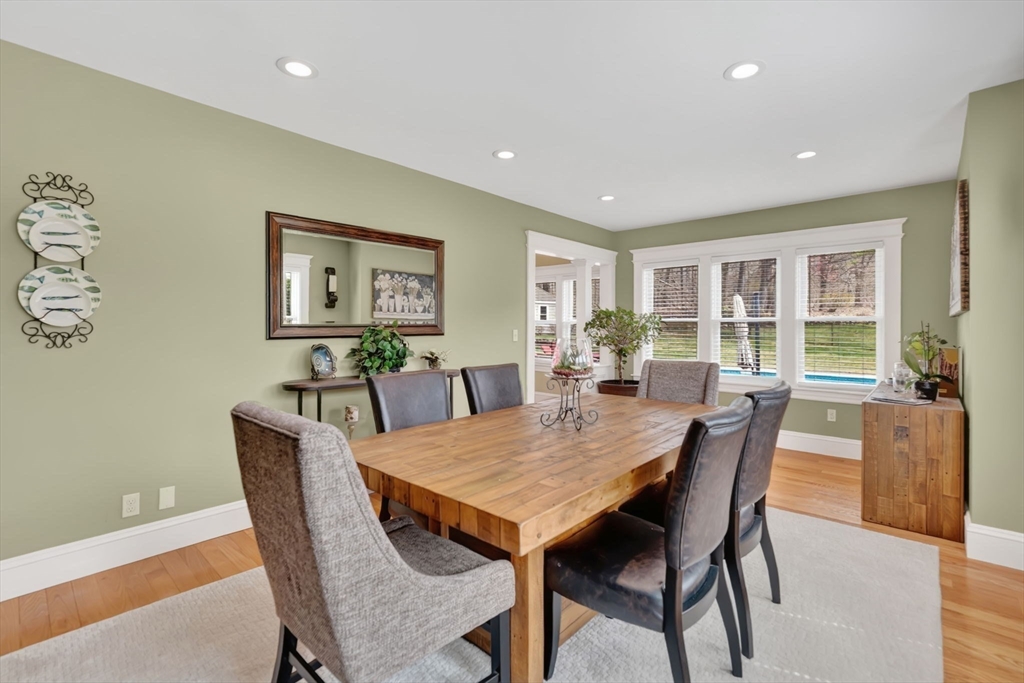 34 Main Street Wilbraham, MA 01095 - Photo 19 of 41 a view of a dining room with furniture window and wooden floor