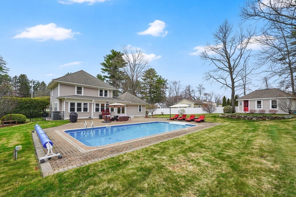 34 Main Street Wilbraham, MA 01095 - Photo 34 of 41 a view of house with swimming pool yard and outdoor seating