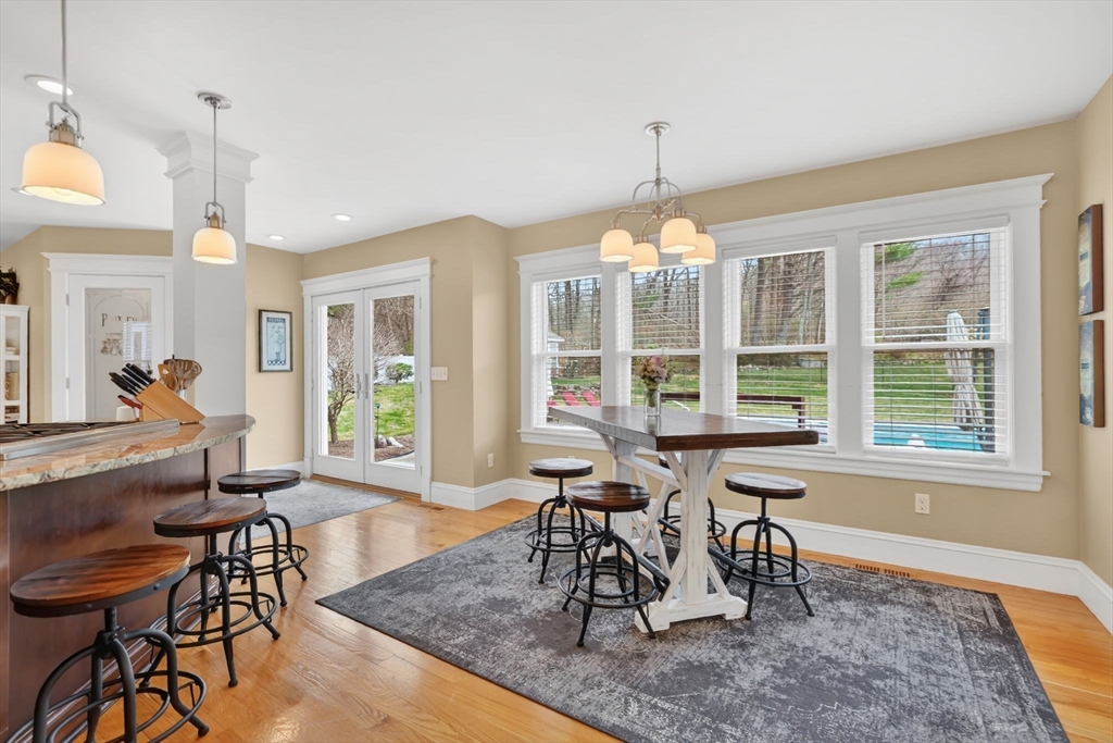 34 Main Street Wilbraham, MA 01095 - Photo 9 of 41 a view of a dining room with furniture window and outside view