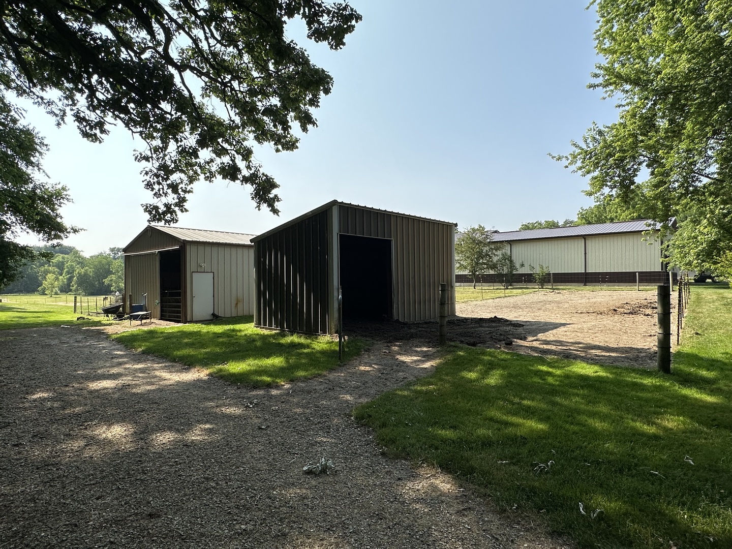 4083 West Sandwich Road Sandwich, IL 60548 - Photo 59 of 74 a view of a back yard of the house