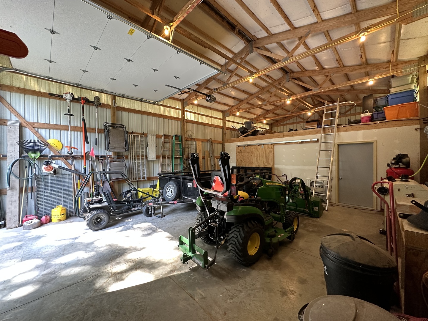 4083 West Sandwich Road Sandwich, IL 60548 - Photo 74 of 74 a view of a storage room with a lot of stuff