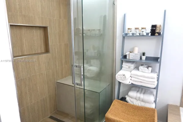 a bathroom with a sink