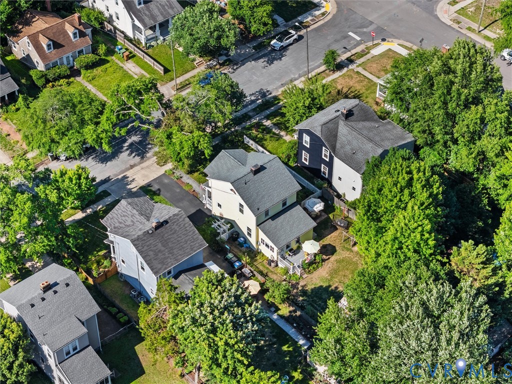 1812 Seddon Road Richmond, VA 23227 - Photo 56 of 56 Aerial perspective showcasing a residential proper