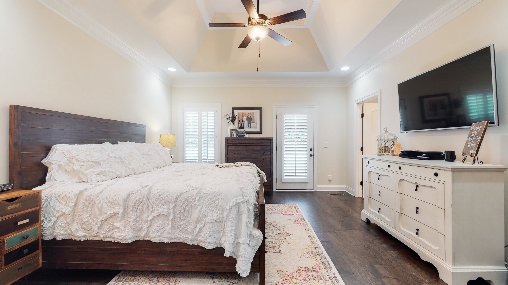 3908 Old Murfreesboro Road West Lebanon, TN 37090 - Photo 26 of 33 a bedroom with a bed and a flat screen tv