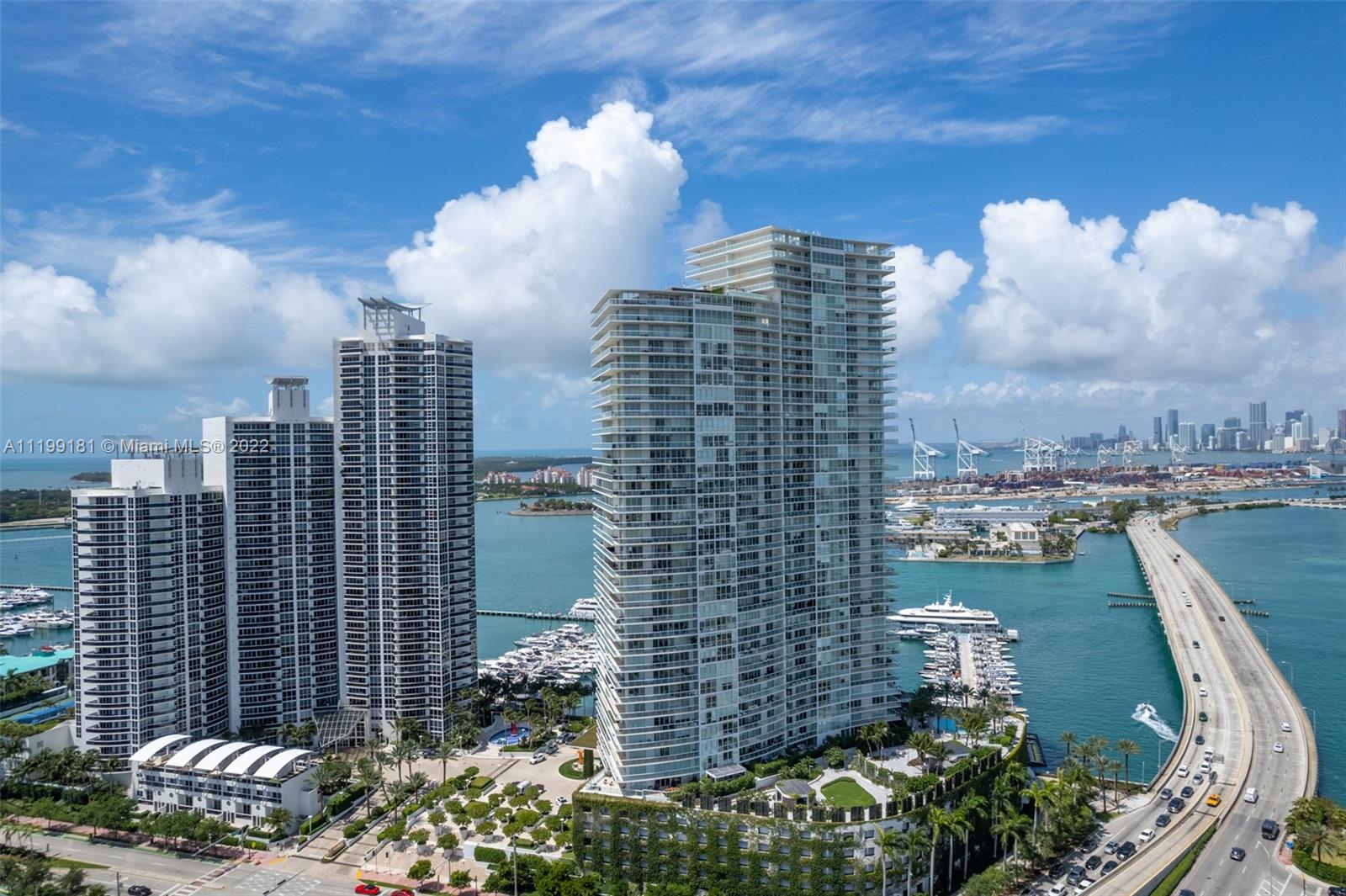 450 Alton Road, Unit 3303 Miami Beach, FL 33139 - Photo 27 of 35 a view of a city with tall buildings