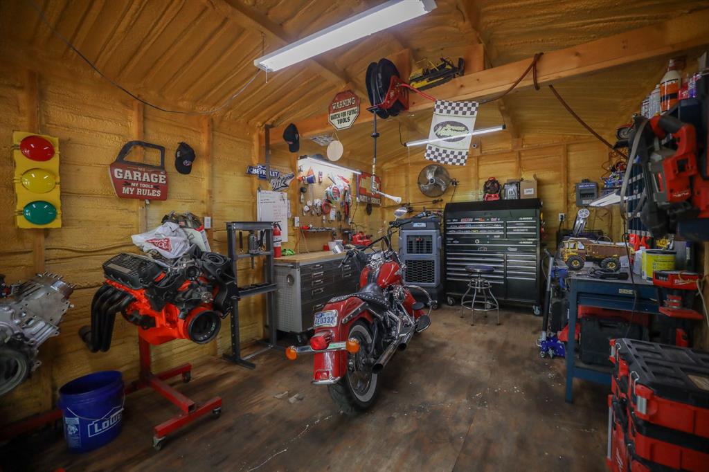 720 Red Oaks Farm Road Clyde, TX 79510 - Photo 5 of 32 Workshop is spay foamed, wired and ready for all your projects