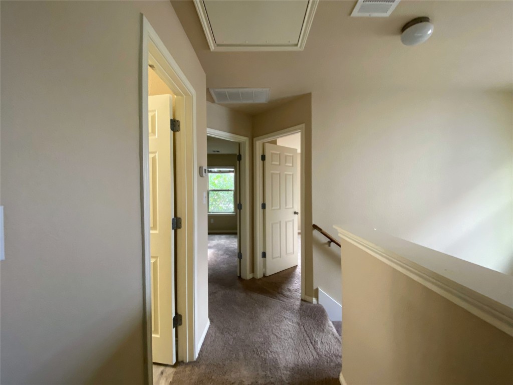 126 Preston Trail San Marcos, TX 78666 - Photo 13 of 24 view of hallway with wooden floor
