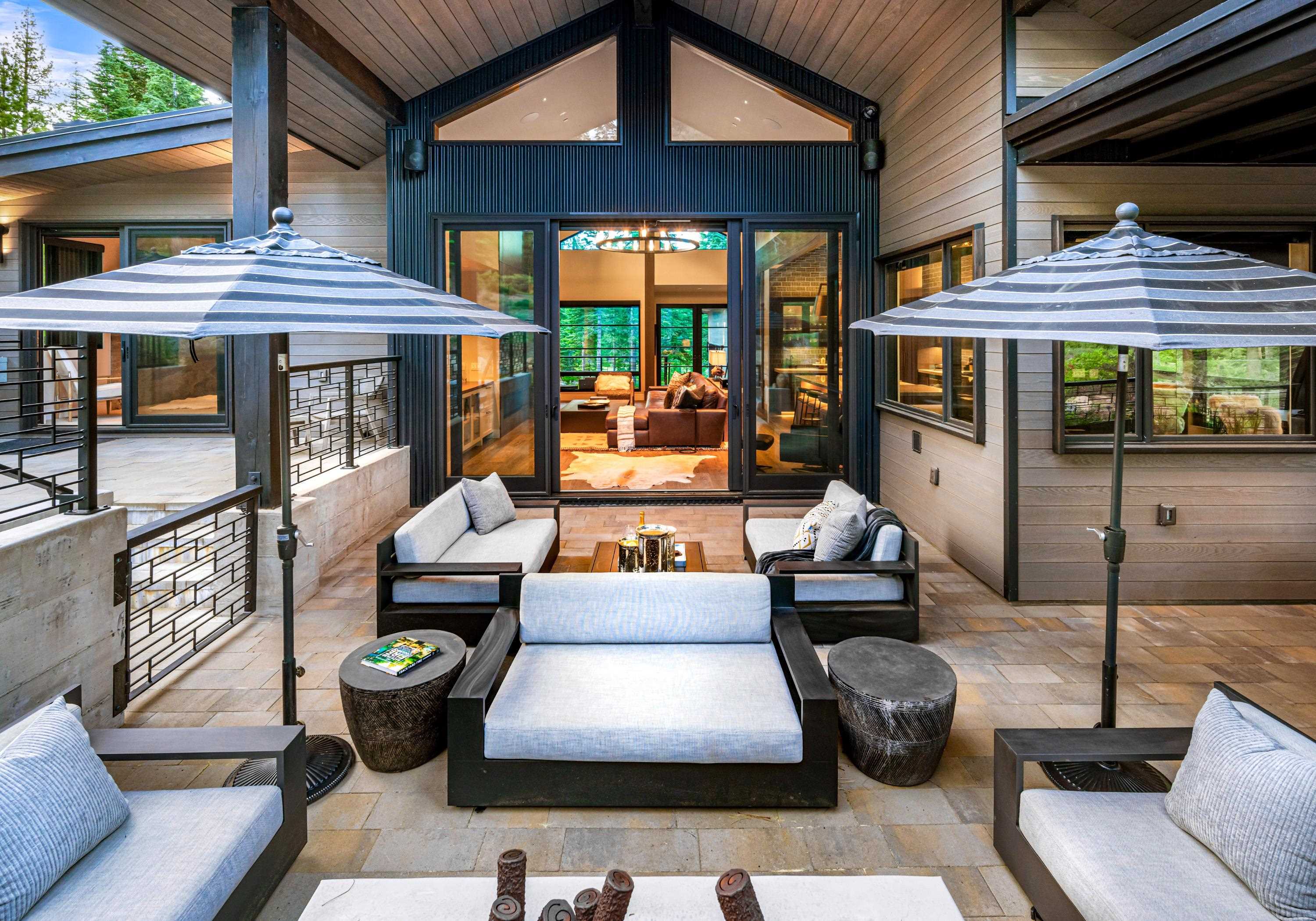 10625 Carson Range Road Truckee, CA 96161 - Photo 3 of 8 a outdoor space with patio couches and a potted plant