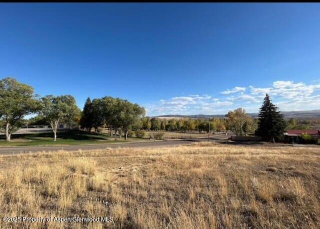 a view of a yard with a house