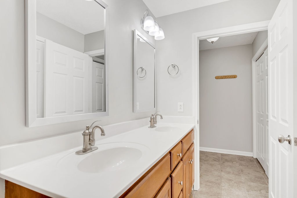 165 Foxrun Springfield, TN 37172 - Photo 34 of 62 a bathroom with a sink and a mirror