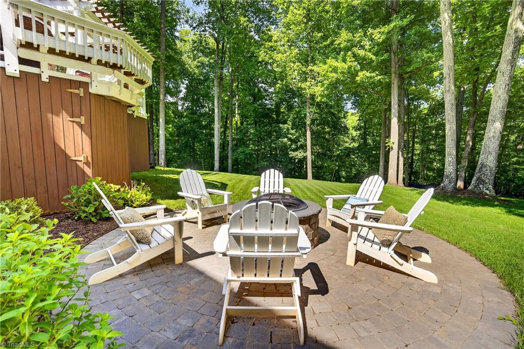 8508 Rosedale Drive Oak Ridge, NC 27310 - Photo 41 of 50 Circle up—the fire's already lit.