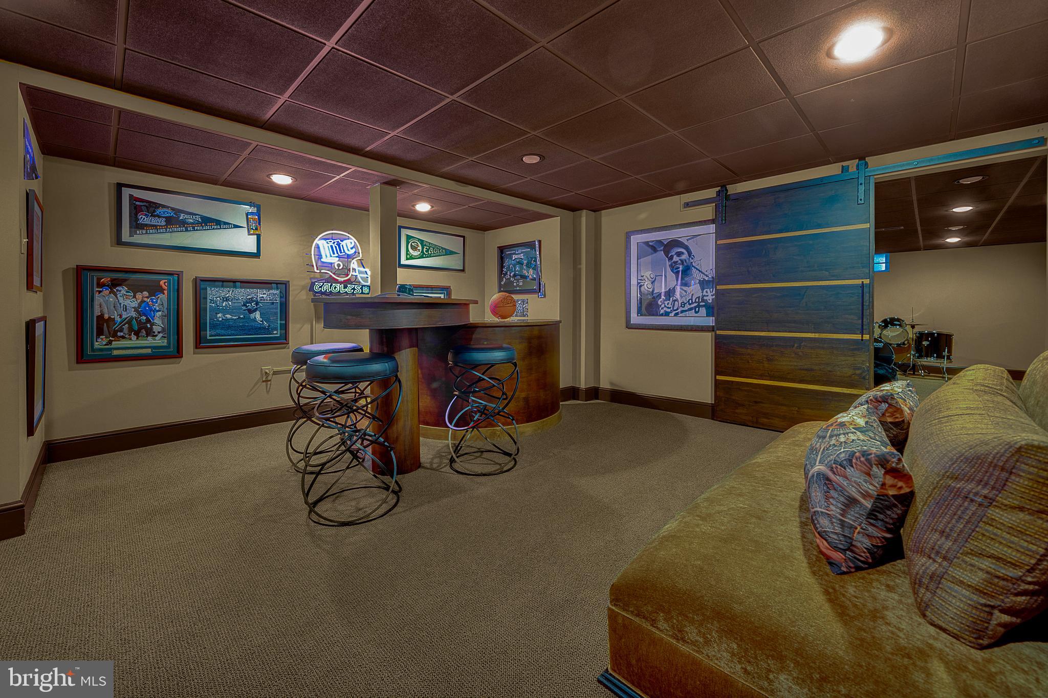 1233 Keisel Lane Ambler, PA 19002 - Photo 38 of 46 Bar Area for Sunday Fun Day