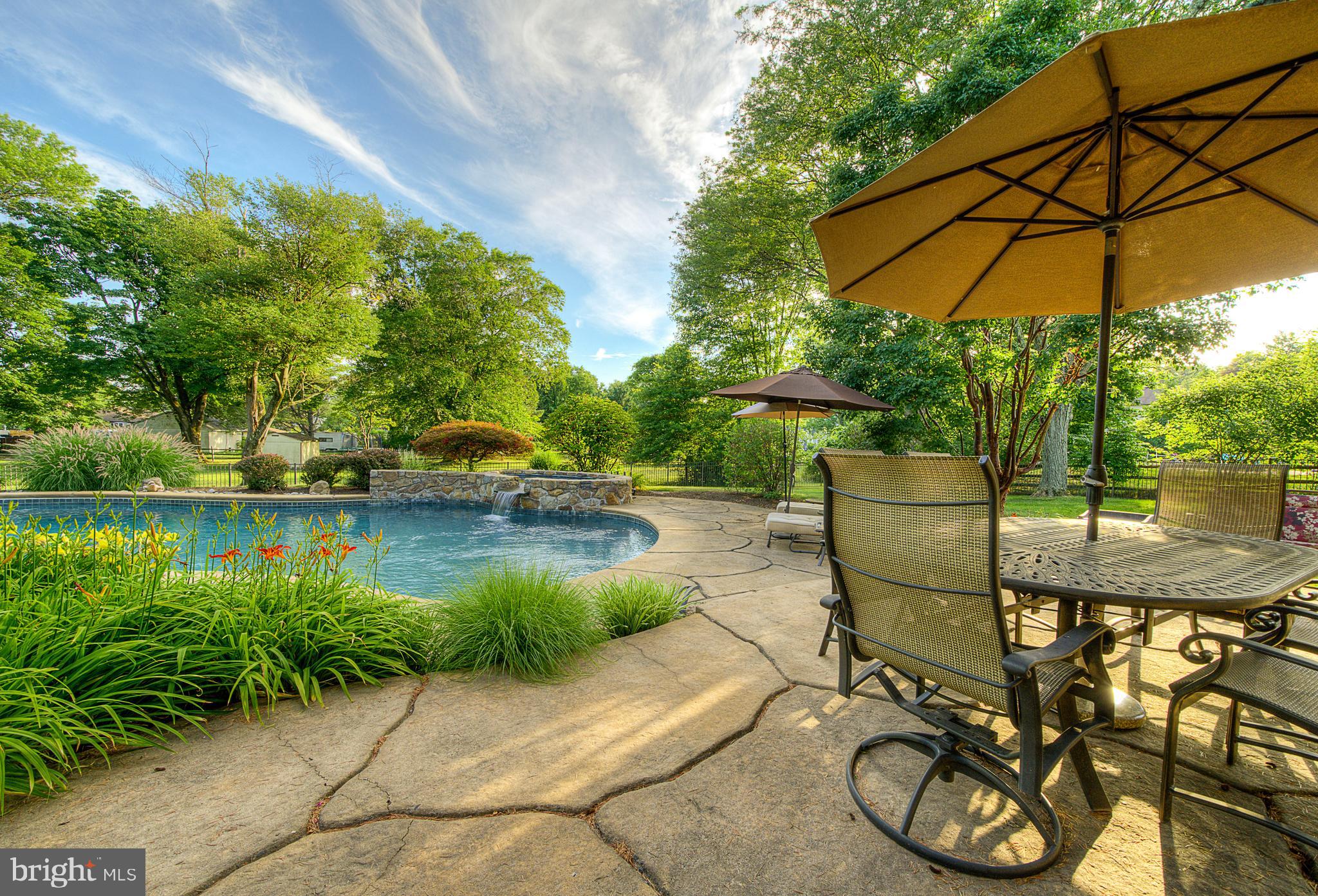 1233 Keisel Lane Ambler, PA 19002 - Photo 41 of 46 Listen to the sounds of the soothing Waterfall Spa