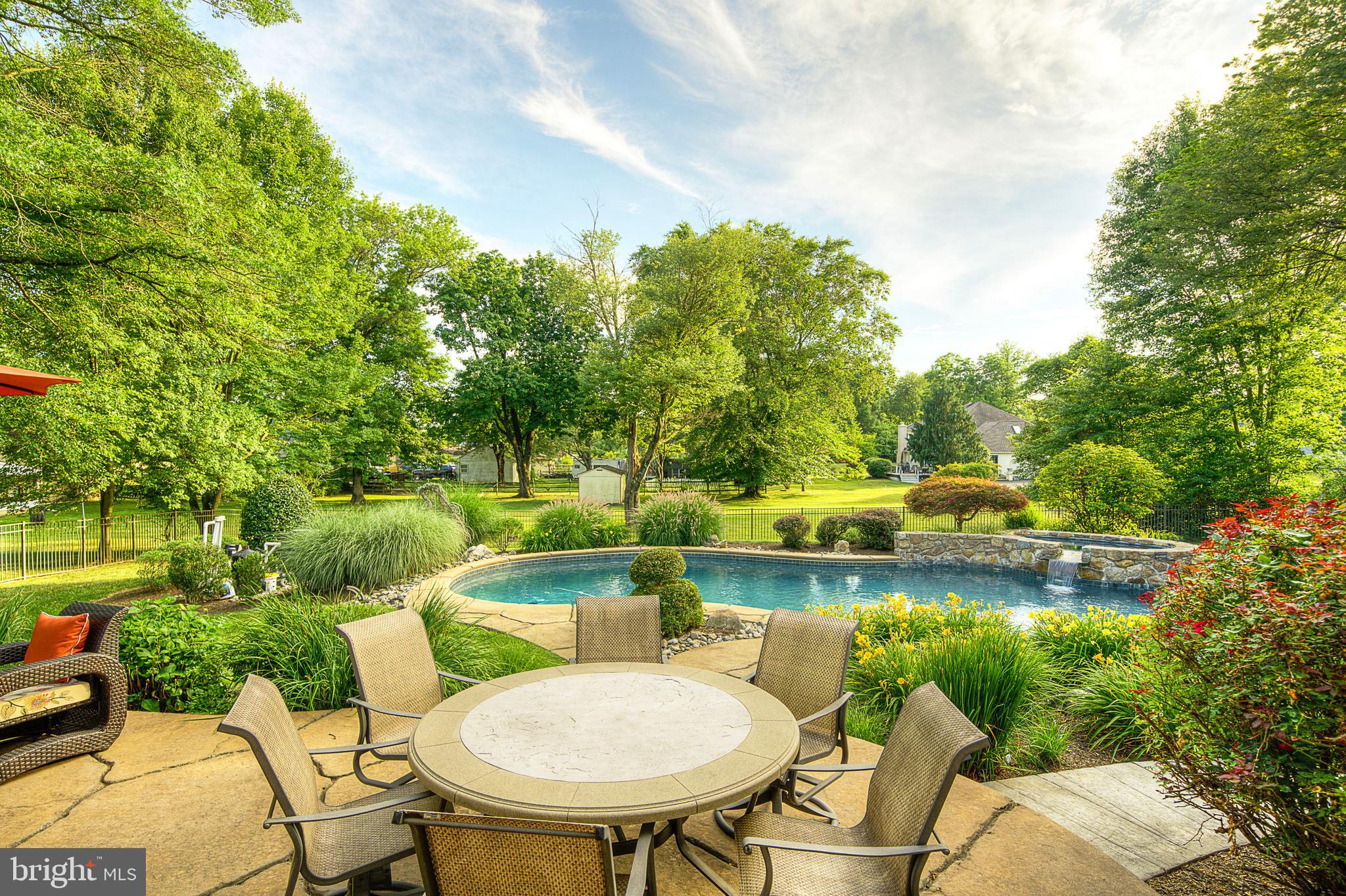 1233 Keisel Lane Ambler, PA 19002 - Photo 42 of 46 Professionally Landscaped Backyard