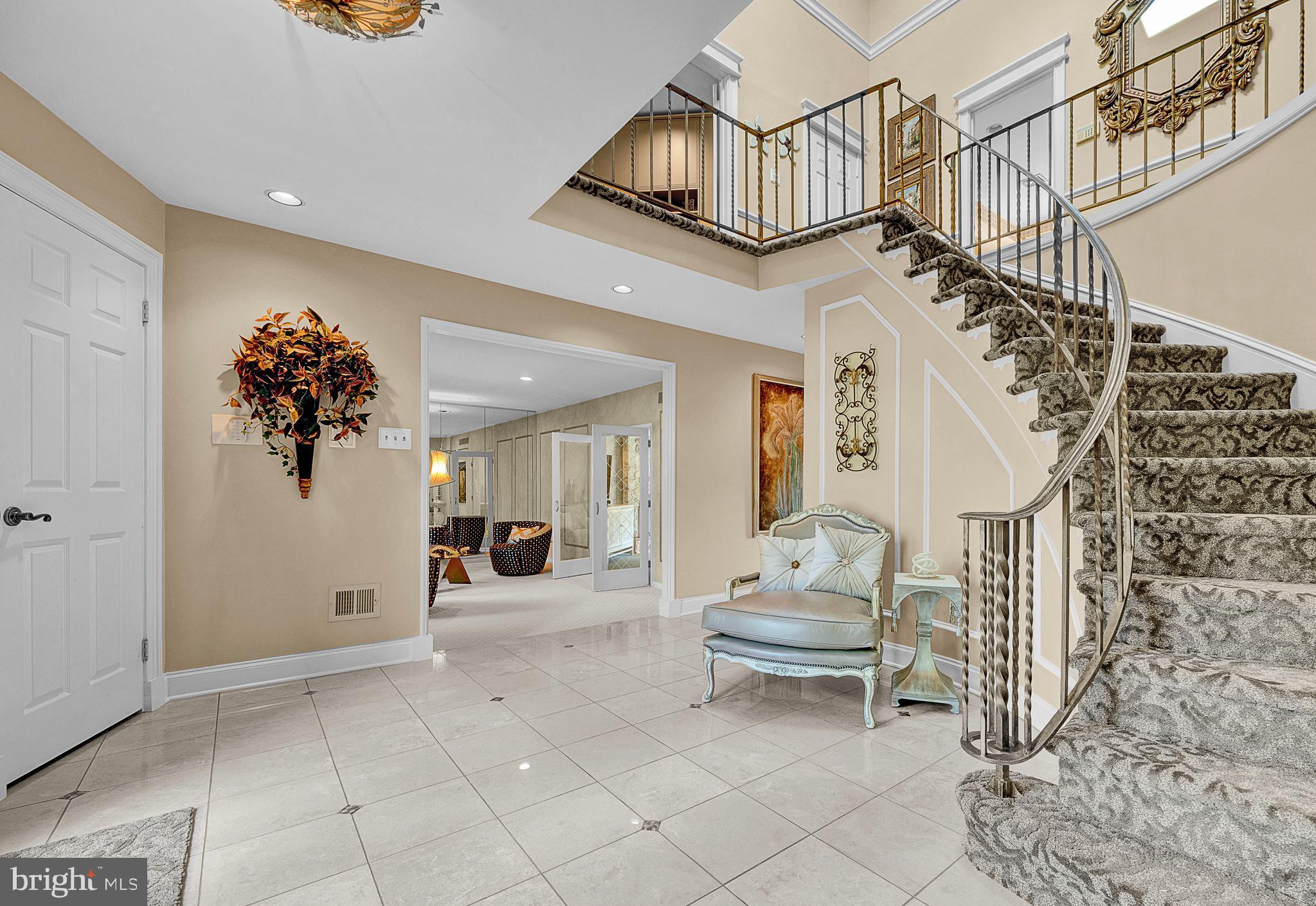 1233 Keisel Lane Ambler, PA 19002 - Photo 7 of 46 Circular Stairway to 2nd Floor