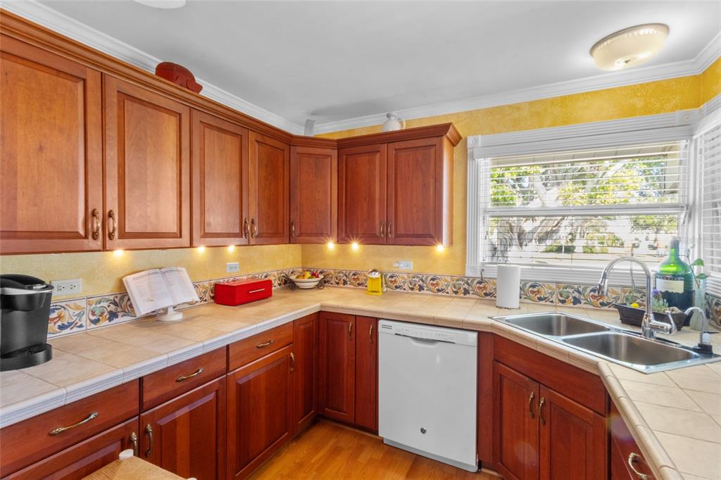 420 Pensacola Road Venice, FL 34285 - Photo 12 of 40 a kitchen with a sink cabinets and window