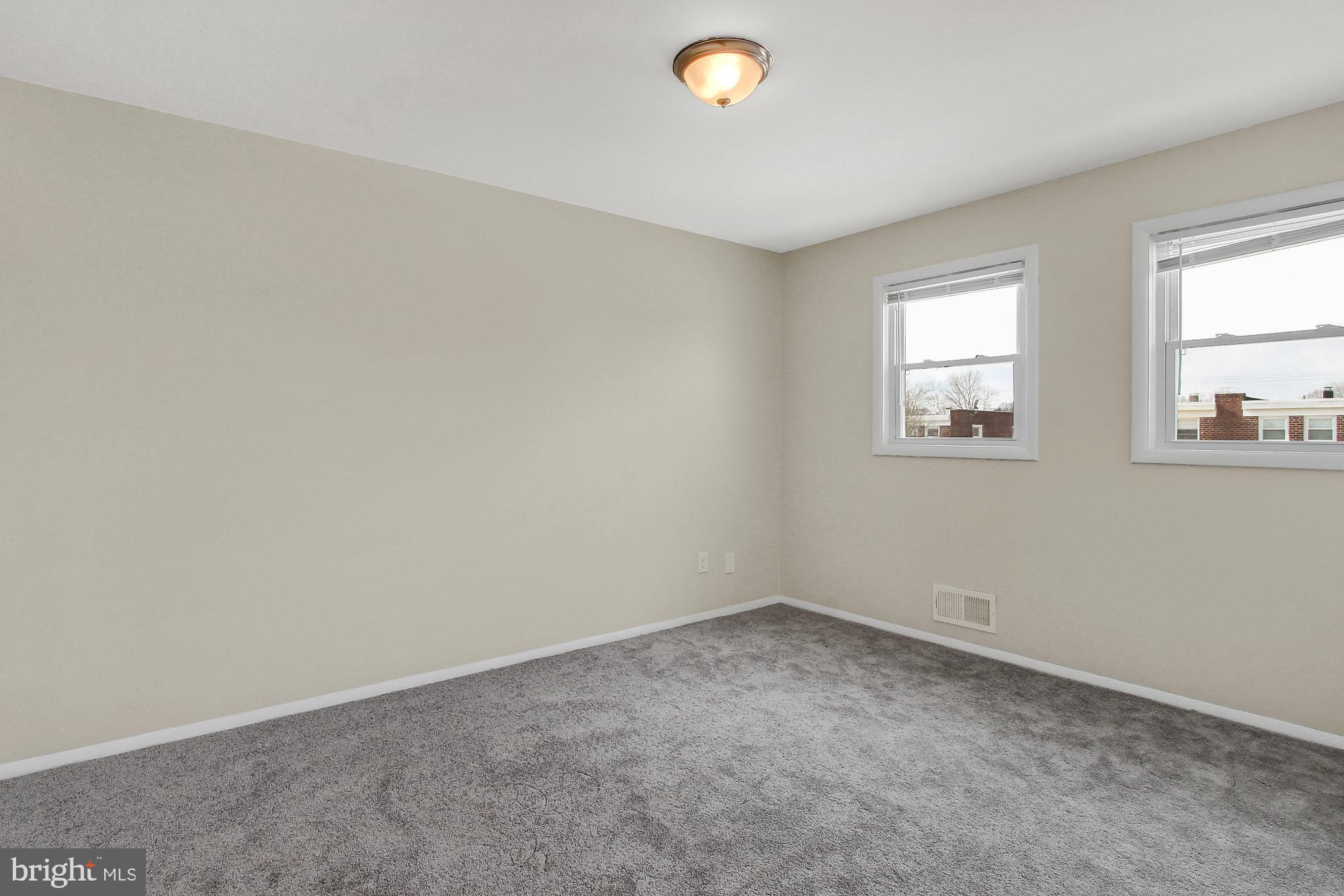 4213 Labyrinth Road Baltimore, MD 21215 - Photo 11 of 19 Bedroom -New Wall to Wall Carpeting