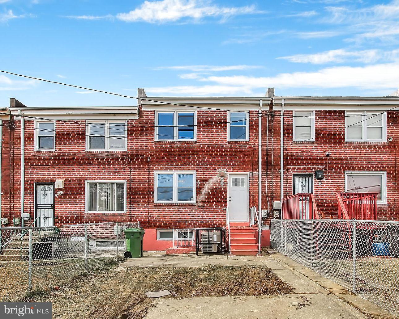 4213 Labyrinth Road Baltimore, MD 21215 - Photo 17 of 19 Fenced rear Yard with Parking Pad