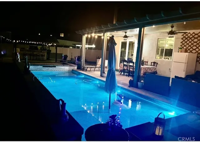 a view of a garden with flowers